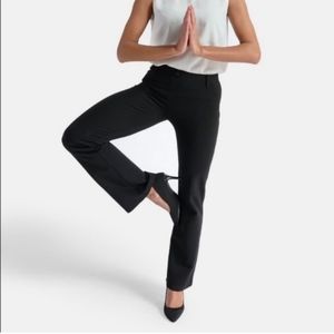 Betabrand Dress Yoga Bootcut Pant Black Size Medium EUC